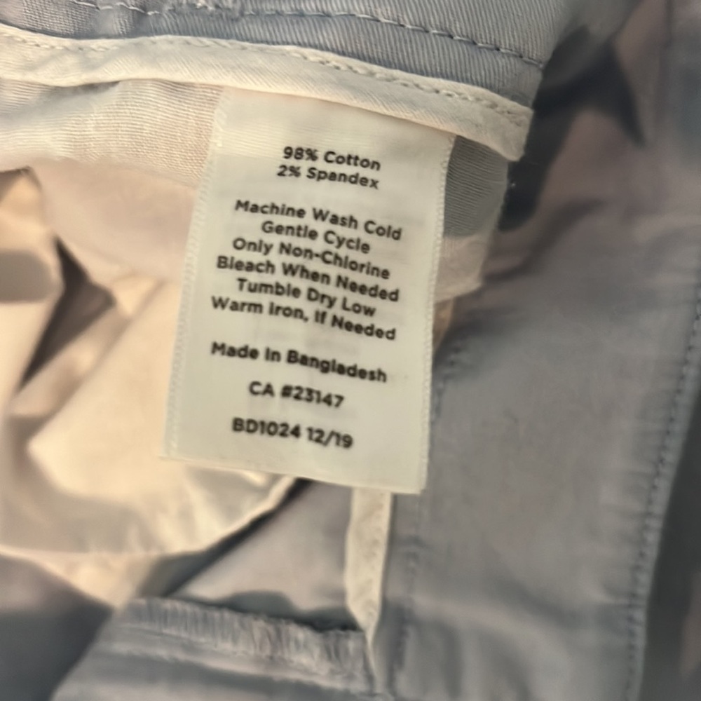 Sky Blue Ankle Pants Talbots - Picture 6 of 10